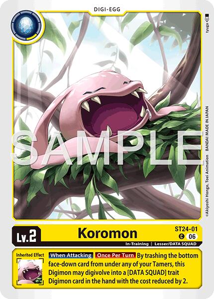 Koromon [ST24-01] [Starter Deck: Data Squad] | Clutch Gaming