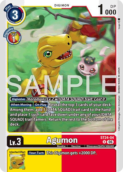 Agumon [ST24-04] [Starter Deck: Data Squad] | Clutch Gaming