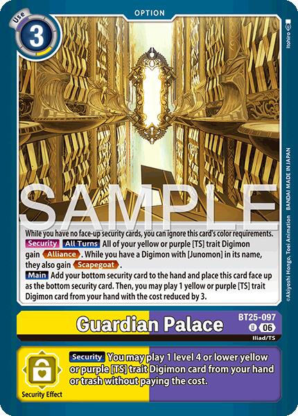 Guardian Palace [BT25-097] [Dual Revolution] | Clutch Gaming