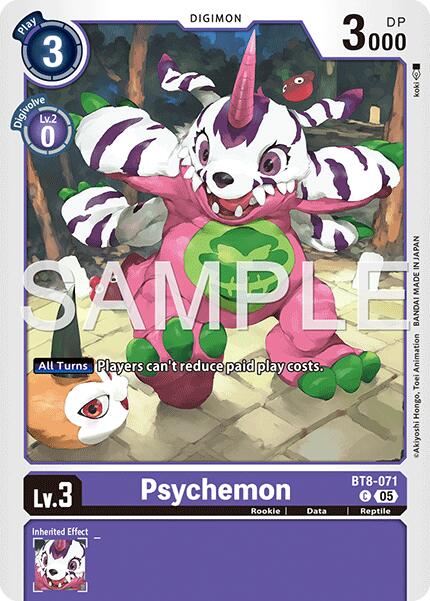 Psychemon [BT8-071] (Foil Reprint) [Advanced Booster Digimon Generation] | Clutch Gaming