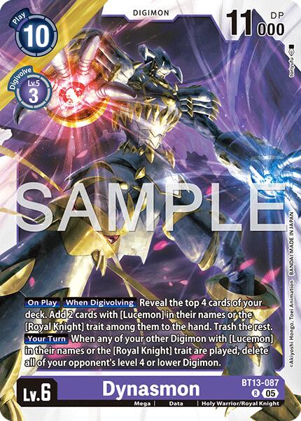 Dynasmon [BT13-087] (Reprint) [Advanced Booster Digimon Generation] | Clutch Gaming