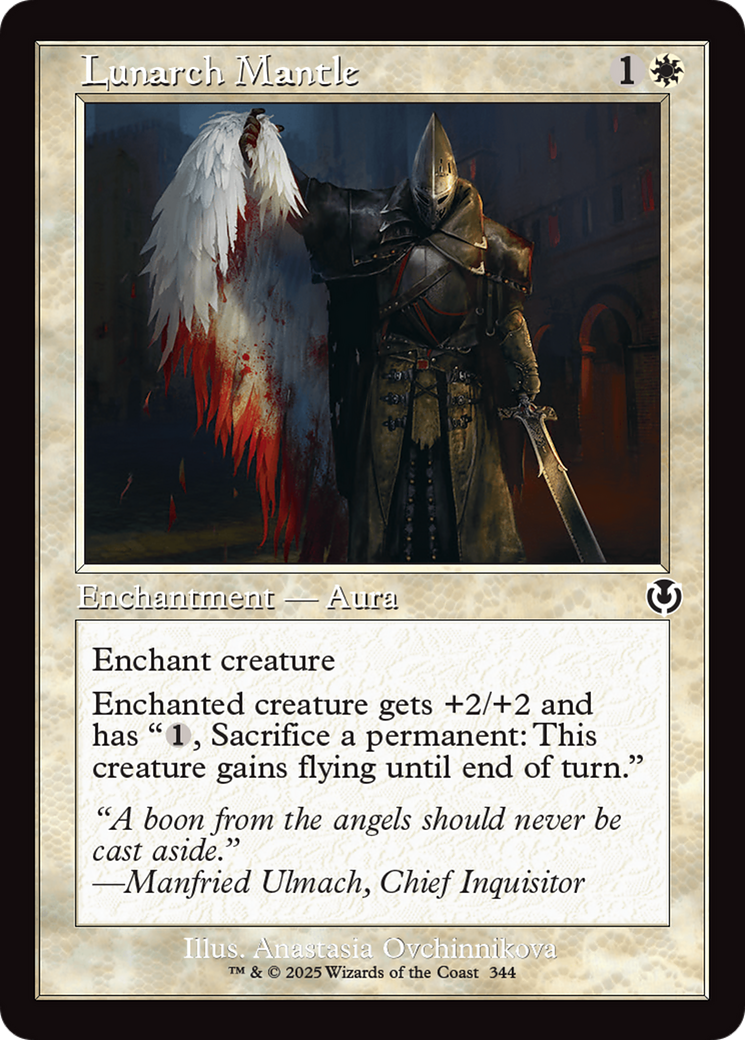 Lunarch Mantle (Retro Frame) [Innistrad Remastered] | Clutch Gaming