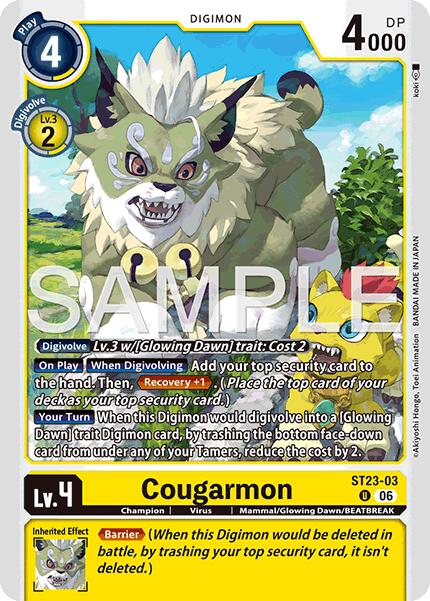 Cougarmon [ST23-03] [Starter Deck: Beatbreak] | Clutch Gaming