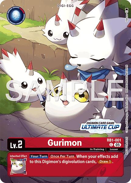 Gurimon [RB1-001] (Ultimate Cup 26-27 Season 1 Participant) [Resurgence Booster] | Clutch Gaming