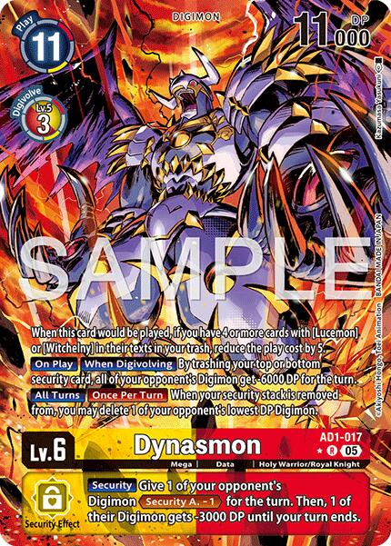 Dynasmon [AD1-017] (Alternate Art) [Advanced Booster Digimon Generation] | Clutch Gaming