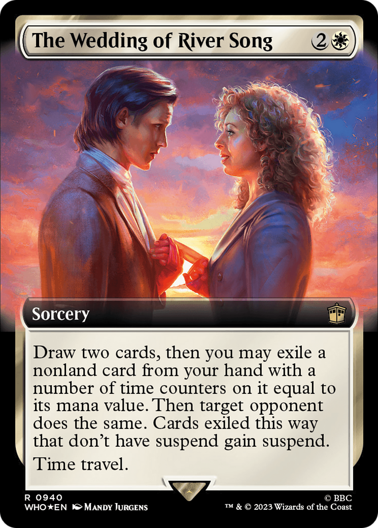 The Wedding of River Song (Extended Art) (Surge Foil) [Doctor Who] | Clutch Gaming