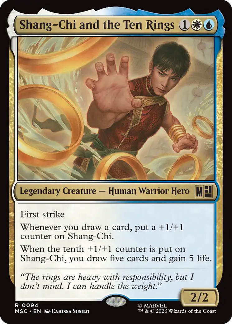 Shang-Chi and the Ten Rings (Surge Foil) [Marvel Super Heroes Commander] | Clutch Gaming