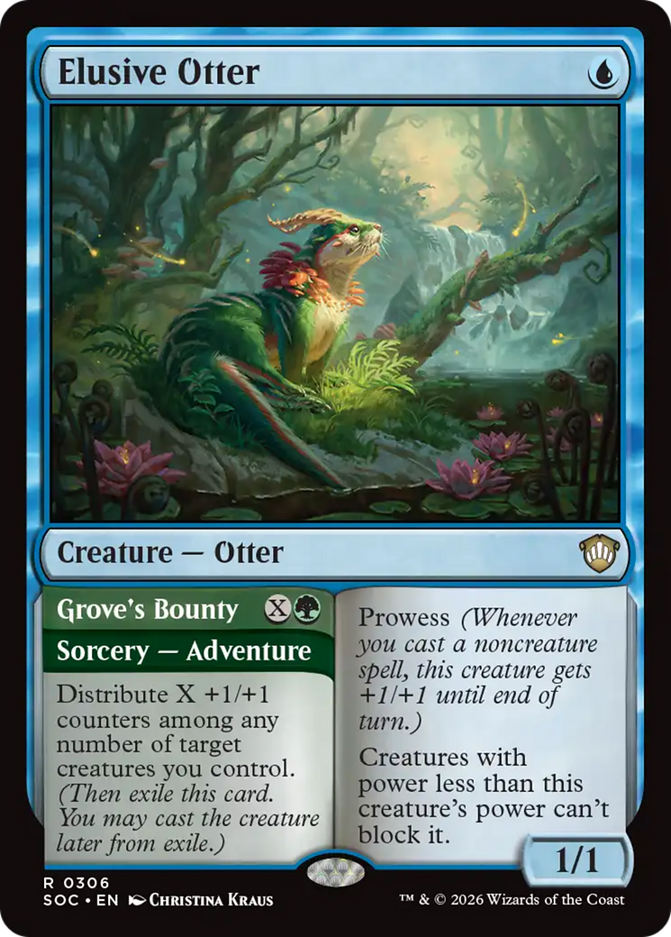 Elusive Otter [Secrets of Strixhaven Commander] | Clutch Gaming