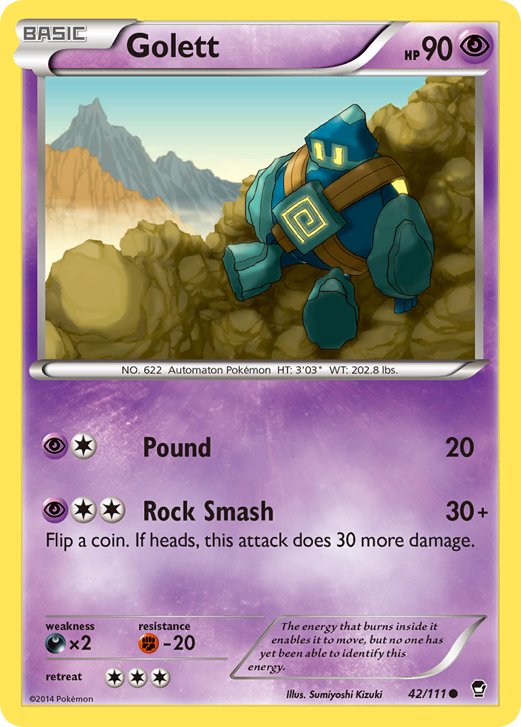 Golett (42/111) [XY: Furious Fists] | Clutch Gaming