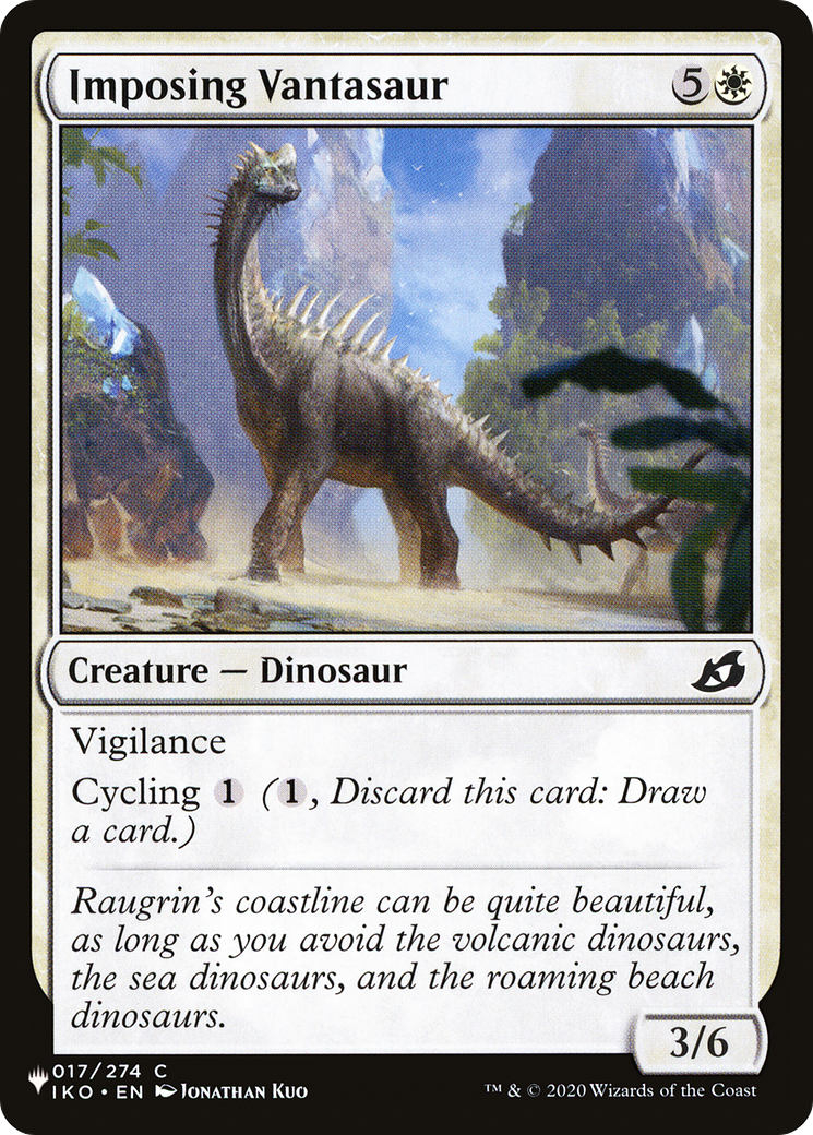 Imposing Vantasaur [The List Reprints] | Clutch Gaming