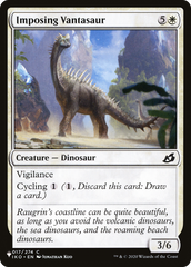 Imposing Vantasaur [The List Reprints] | Clutch Gaming