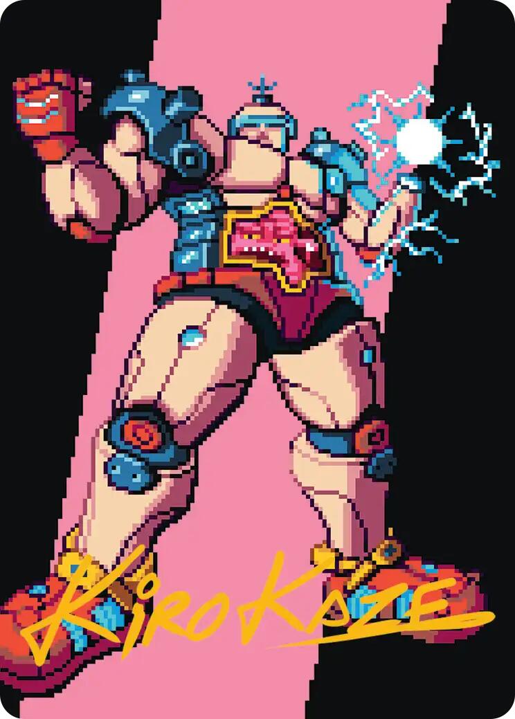 Krang, the All-Powerful Art Card (Gold-Stamped Signature) [Teenage Mutant Ninja Turtles Art Series] | Clutch Gaming