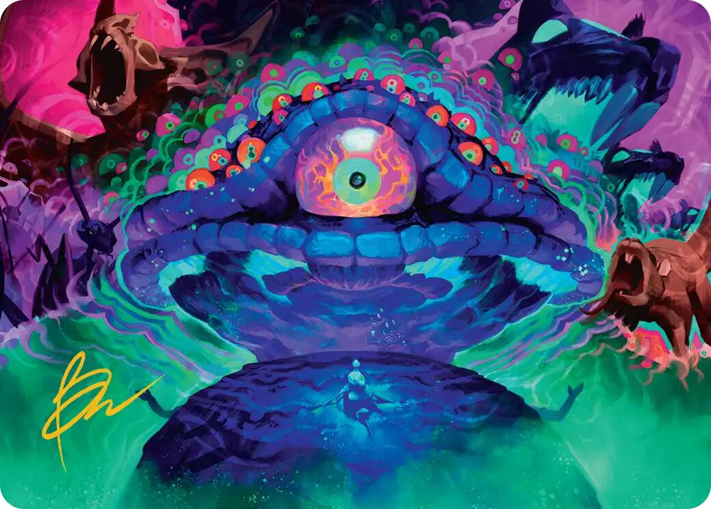 Humongous Fungus Art Card (Gold-Stamped Signature) [Teenage Mutant Ninja Turtles Art Series] | Clutch Gaming