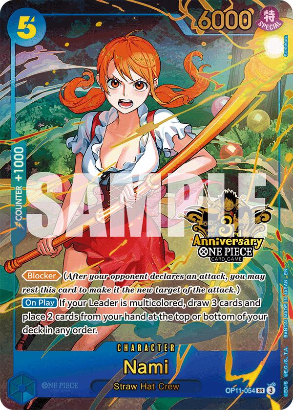 Nami (Japanese Version 3rd Anniversary Set) [One Piece Promotion Cards] | Clutch Gaming