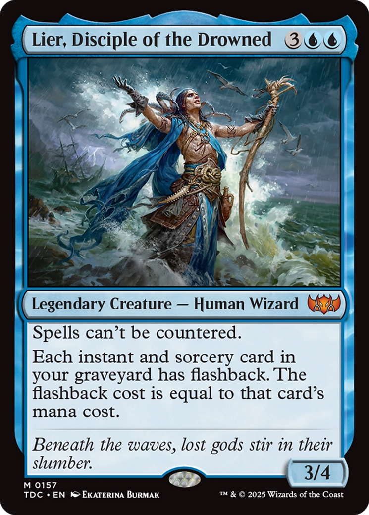 Lier, Disciple of the Drowned [Tarkir: Dragonstorm Commander] | Clutch Gaming