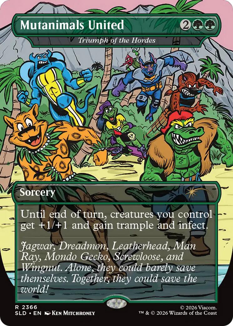 Mutanimals United - Triumph of the Hordes [Secret Lair Drop Series] | Clutch Gaming