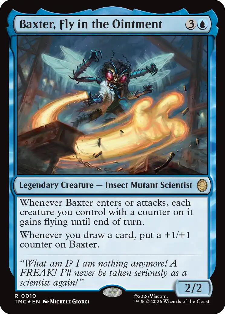 Baxter, Fly in the Ointment (Surge Foil) [Teenage Mutant Ninja Turtles Commander] | Clutch Gaming