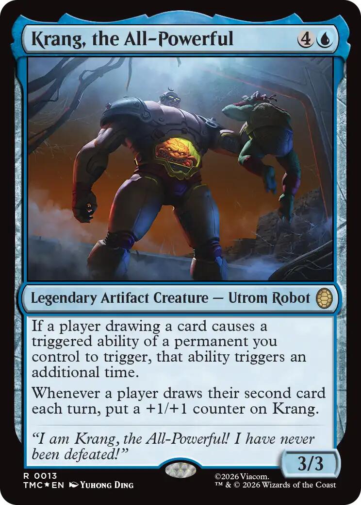 Krang, the All-Powerful (Surge Foil) [Teenage Mutant Ninja Turtles Commander] | Clutch Gaming