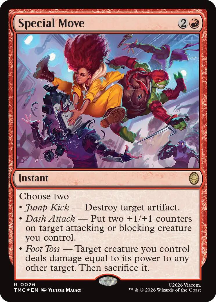Special Move (Surge Foil) [Teenage Mutant Ninja Turtles Commander] | Clutch Gaming