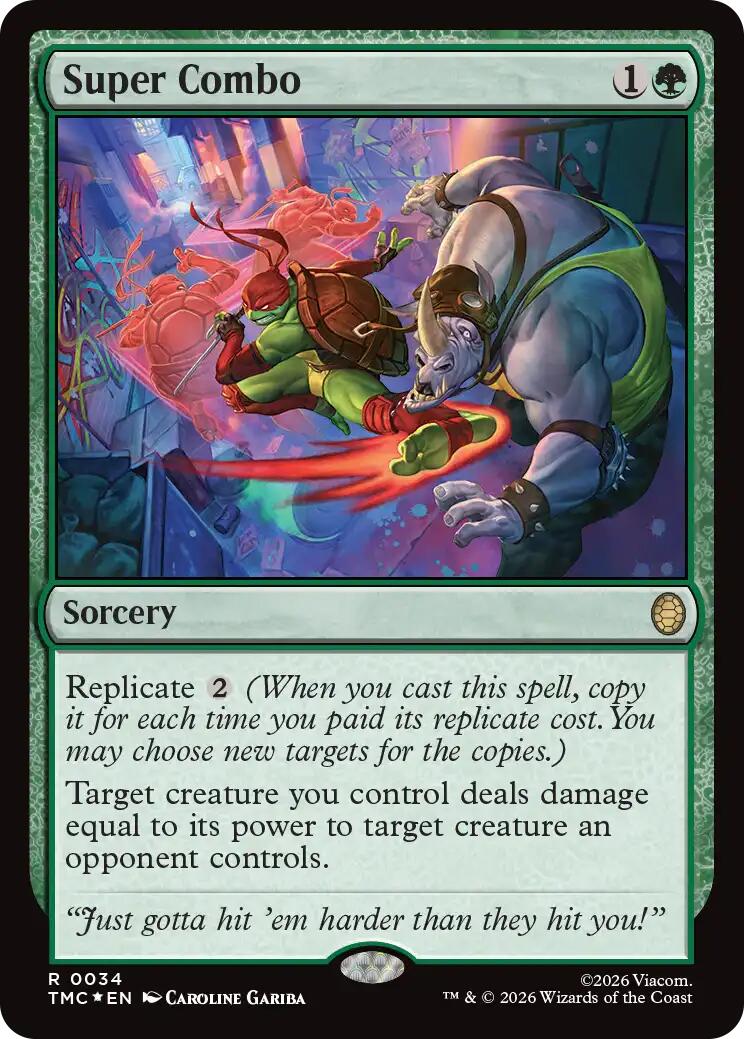 Super Combo (Surge Foil) [Teenage Mutant Ninja Turtles Commander] | Clutch Gaming