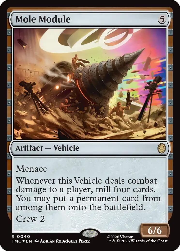 Mole Module (Surge Foil) [Teenage Mutant Ninja Turtles Commander] | Clutch Gaming