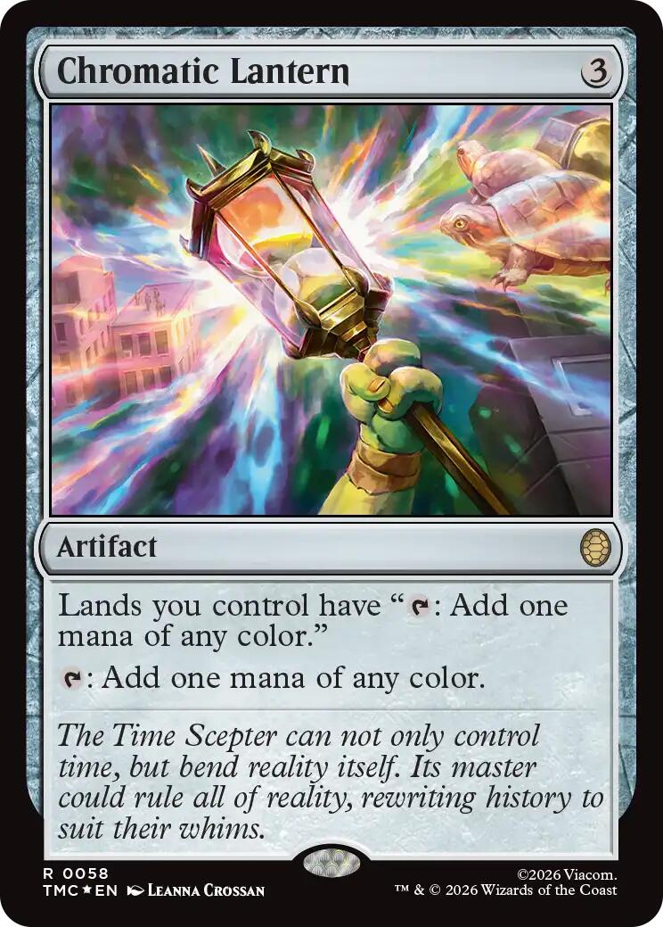 Chromatic Lantern (Surge Foil) [Teenage Mutant Ninja Turtles Commander] | Clutch Gaming