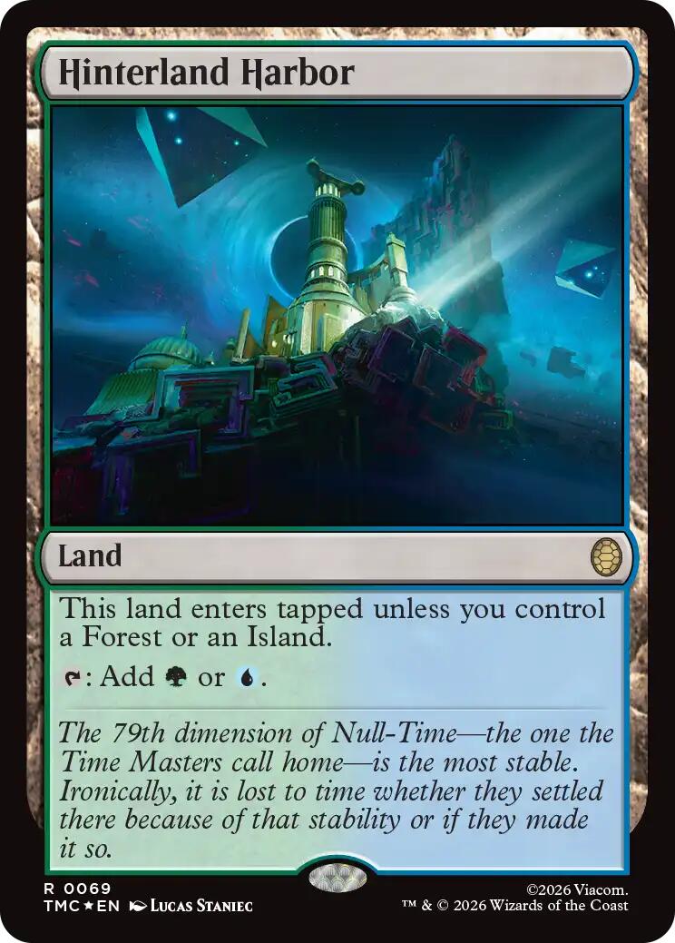 Hinterland Harbor (Surge Foil) [Teenage Mutant Ninja Turtles Commander] | Clutch Gaming