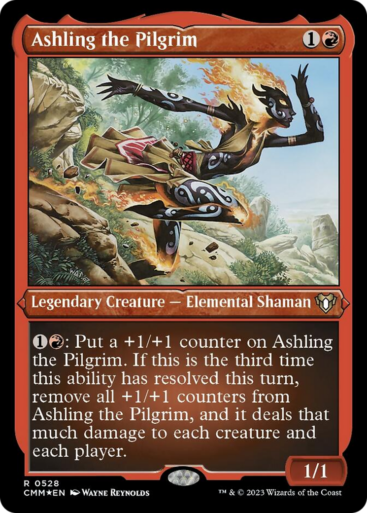 Ashling the Pilgrim (Foil Etched) [Commander Masters] | Clutch Gaming