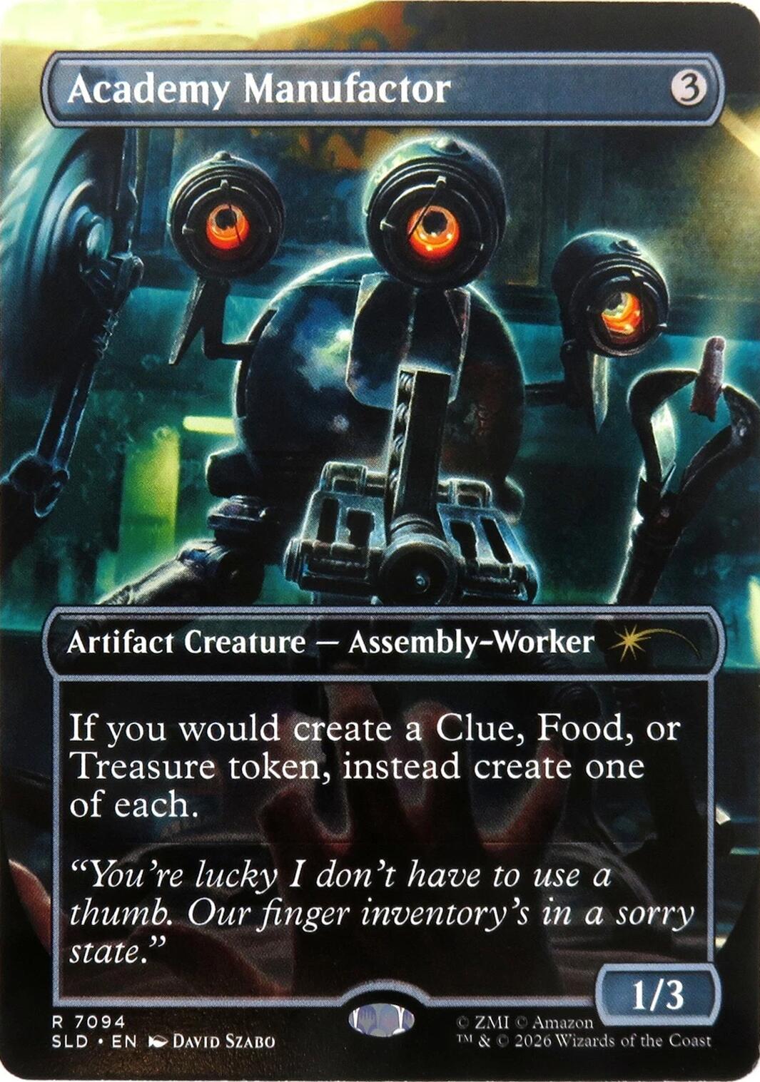 Academy Manufactor (7094) [Secret Lair Drop Series] | Clutch Gaming