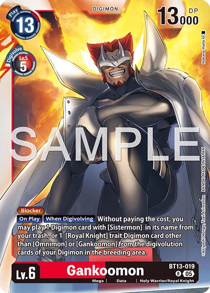 Gankoomon [BT13-019] (Reprint) [Advanced Booster Digimon Generation] | Clutch Gaming