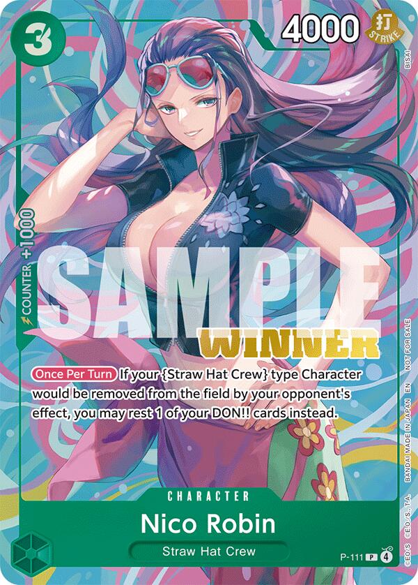 Nico Robin (Heroines Battle Winner Pack) [One Piece Promotion Cards] | Clutch Gaming