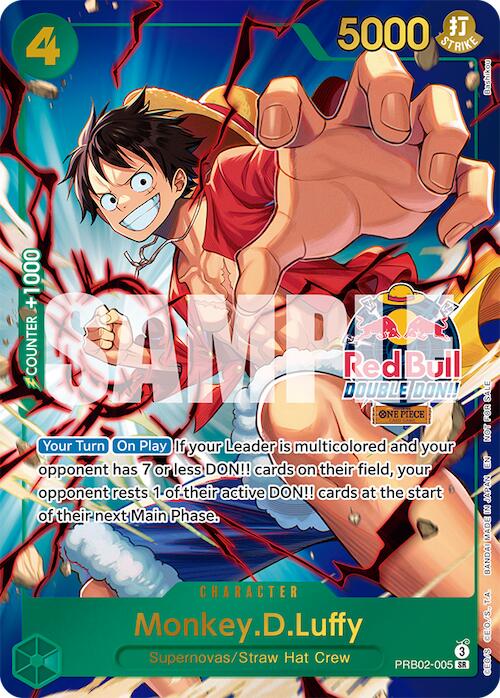 Monkey.D.Luffy (Red Bull Double Don!!) (Winner) [One Piece Promotion Cards] | Clutch Gaming