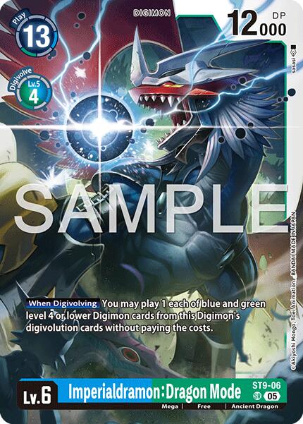Imperialdramon: Dragon Mode [ST9-06] (Reprint) [Advanced Booster Digimon Generation] | Clutch Gaming