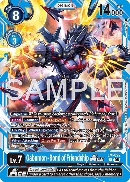 Gabumon [LM-022] - Bond of Friendship ACE (Reprint) [Advanced Booster Digimon Generation] | Clutch Gaming
