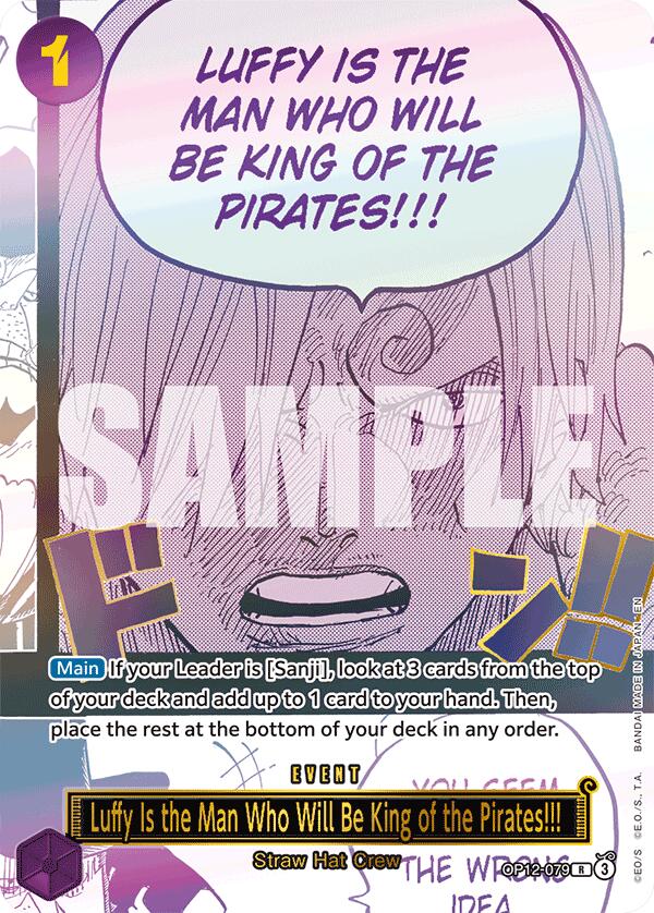 Luffy Is the Man Who Will Be King of the Pirates!!! (Japanese Version 3rd Anniversary Set) [One Piece Promotion Cards] | Clutch Gaming