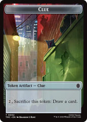 Clue // Rat Double-Sided Token [Teenage Mutant Ninja Turtles Commander Tokens] | Clutch Gaming