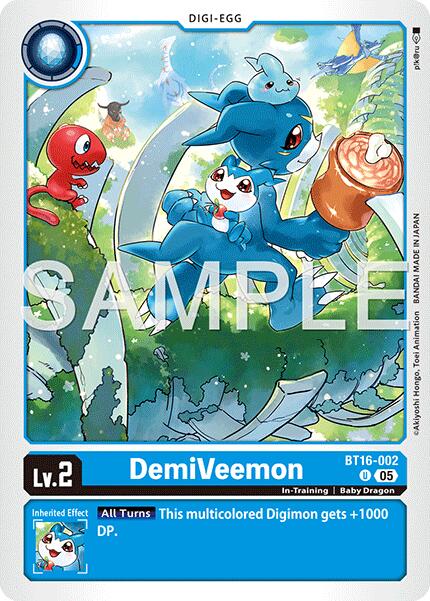 DemiVeemon [BT16-002] (Reprint) [Advanced Booster Digimon Generation] | Clutch Gaming
