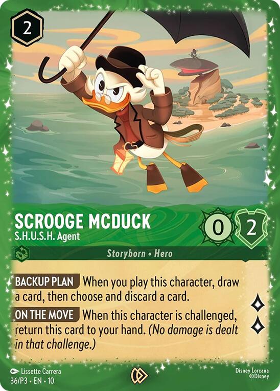 Scrooge McDuck - S.H.U.S.H. Agent (36) [Promo Cards] | Clutch Gaming