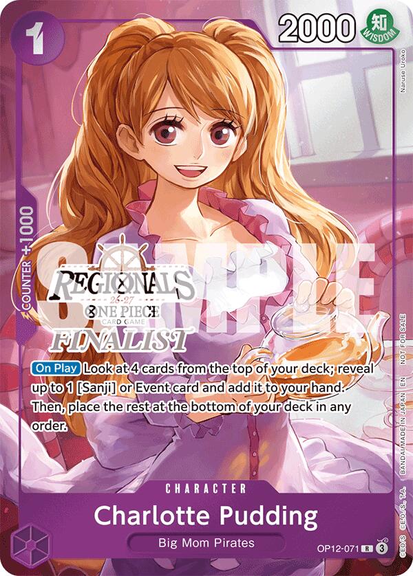 Charlotte Pudding (Regionals Finalist Card Set 26-27) [One Piece Promotion Cards] | Clutch Gaming