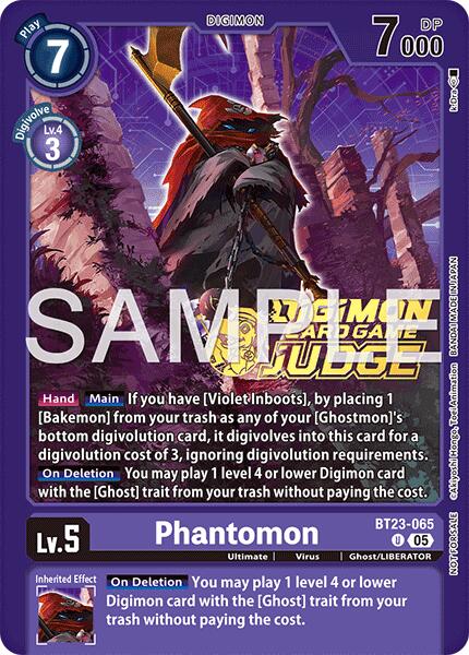 Phantomon [BT23-065] (Judge Pack 9) [Hackers' Slumber] | Clutch Gaming