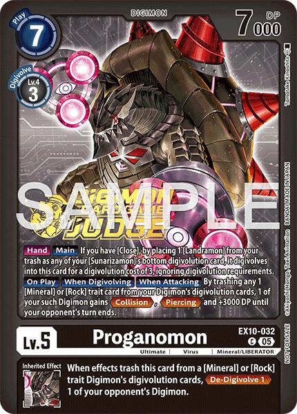 Proganomon [EX10-032] (Judge Pack 9) [Sinister Order] | Clutch Gaming