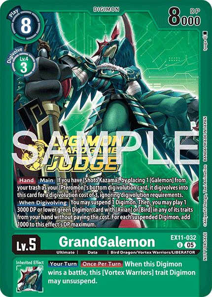 GrandGalemon [EX11-032] (Judge Pack 9) [Dawn of Liberator] | Clutch Gaming