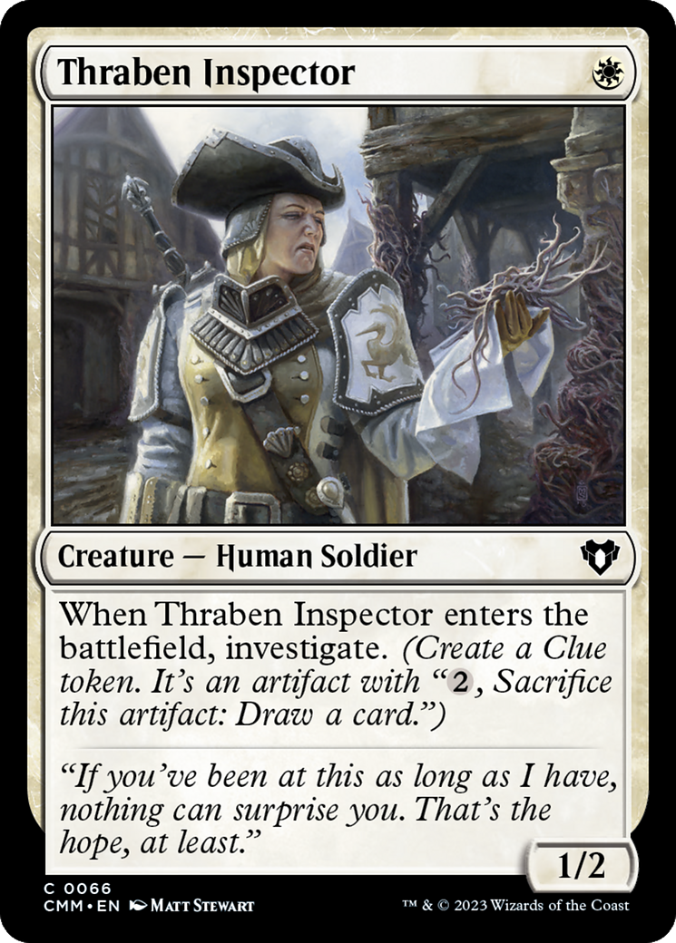 Thraben Inspector [Commander Masters] | Clutch Gaming