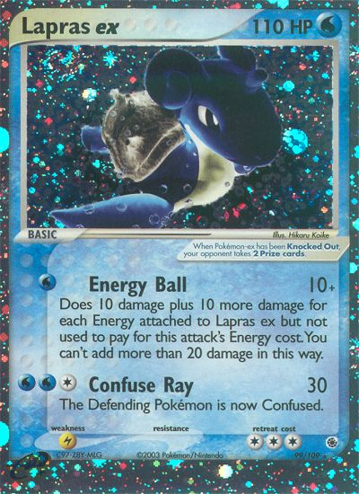 Lapras ex (99/109) [EX: Ruby & Sapphire] | Clutch Gaming