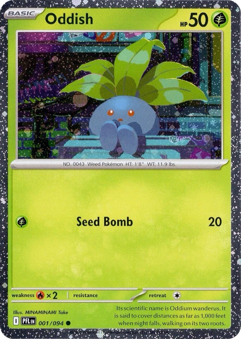 Oddish (001/094) (Cosmos Holo) [Miscellaneous Cards] | Clutch Gaming