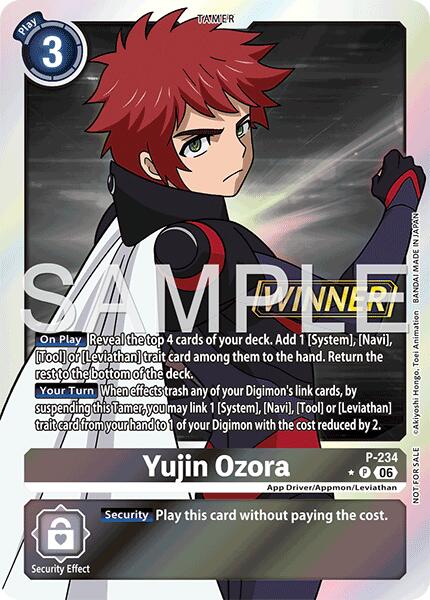 Yujin Ozora [P-234] (Store Tournament 2026 Vol. 2 Winner Pack) [Promotional Cards] | Clutch Gaming