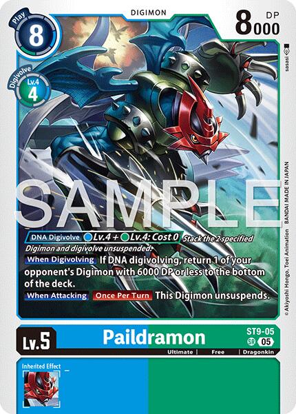 Paildramon [ST9-05] (Reprint) [Advanced Booster Digimon Generation] | Clutch Gaming