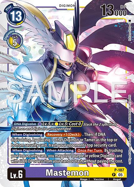 Mastemon [P-187] (Reprint) [Advanced Booster Digimon Generation] | Clutch Gaming
