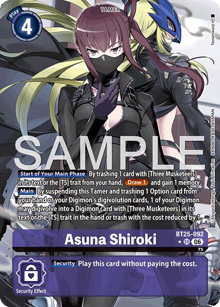 Asuna Shiroki [BT25-092] (Alternate Art) [Dual Revolution] | Clutch Gaming