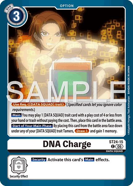 DNA Charge [ST24-15] [Starter Deck: Data Squad] | Clutch Gaming